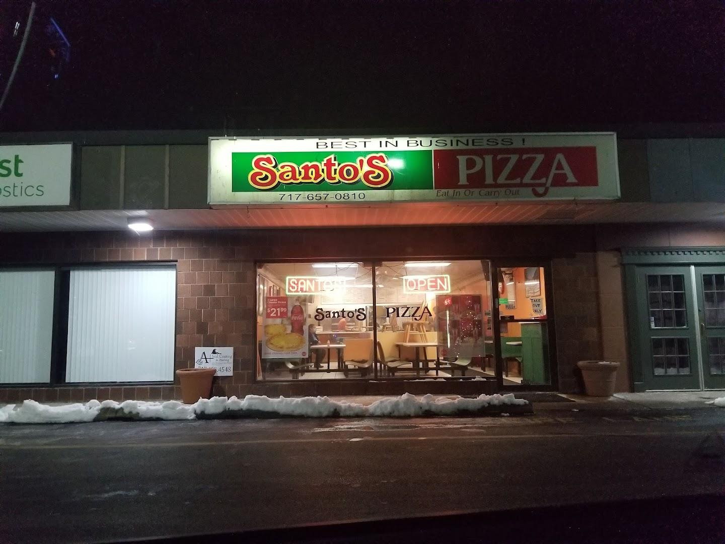 Santo's Pizza Menu image 7